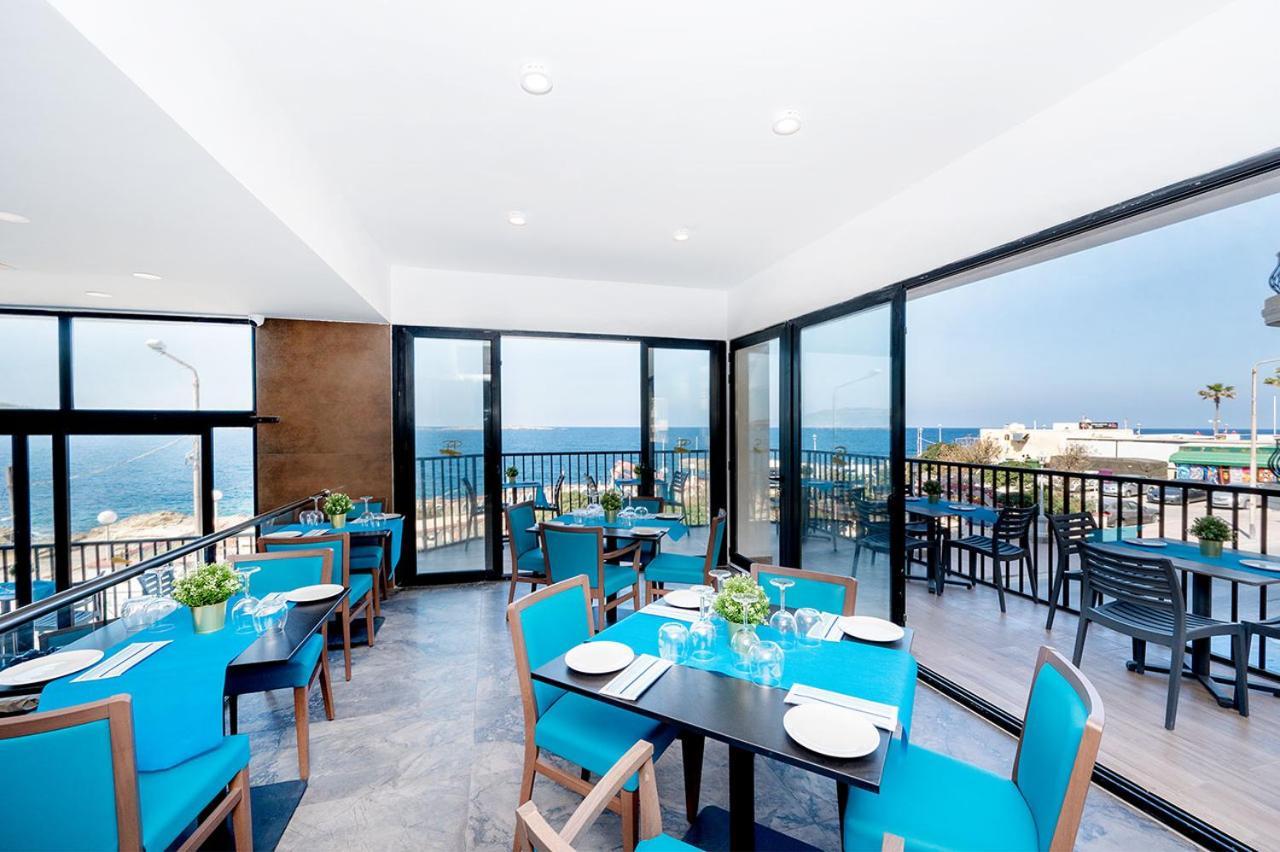 Islet Promenade Seafront 1 Bedroom Apartment With Sea View Balcony By Getawaysmalta Bahía de San Pablo Exterior foto
